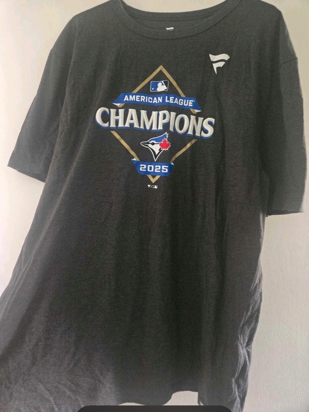 Fanatics Toronto Blue Jays Gray and Blue Champions Tee